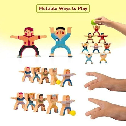 Hercules Wooden Jenga  Balancing Toy