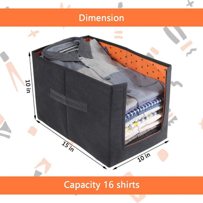Cloth Organizer - Non Woven Foldable Cloth Organizer