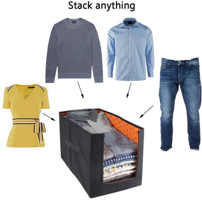 Cloth Organizer - Non Woven Foldable Cloth Organizer