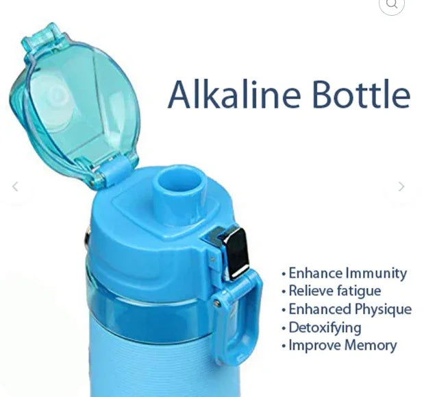 Customized Alkaline Water Bottle - Food Grade Plastic Stylish Portable