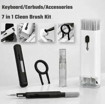 7 in 1 Keyboard Cleaning Kit for Laptop, Earbuds, Phone & Electronics